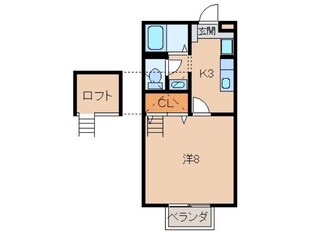 グリーンヒル打越の物件間取画像